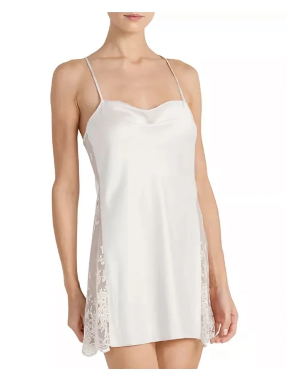 Rya Collection ivory satin